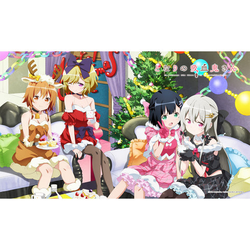 『となりの吸血鬼さん』描き下ろしブランケット(ソフィー&灯&ひなた&エリー/クリスマス)